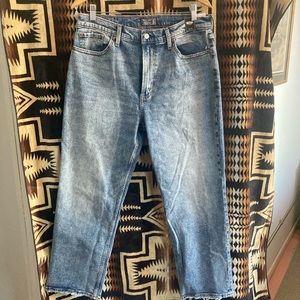 Abercrombie & Fitch ultra high rise straight